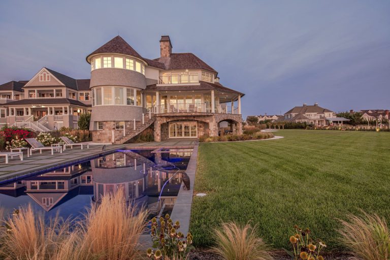 Nautical Themed Bayside Estate with Panoramic Water Views