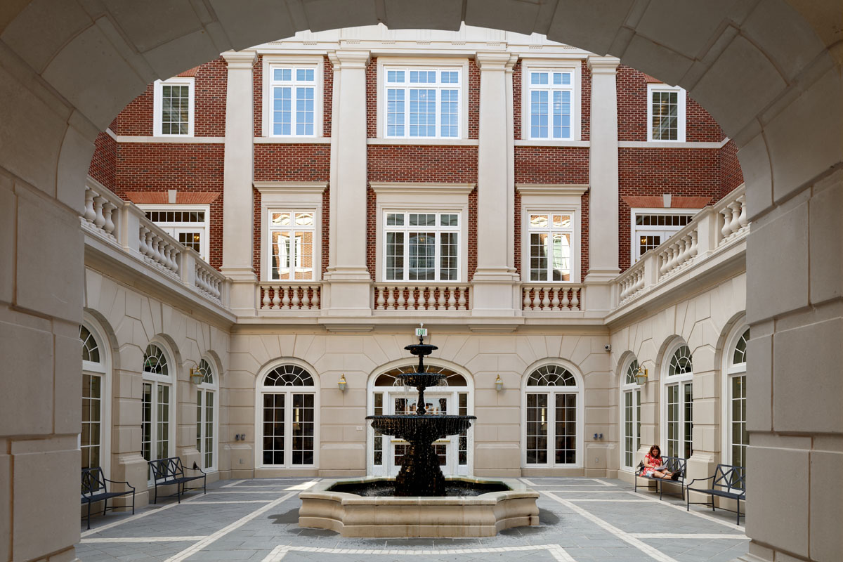 Classical Outdoor Courtyard