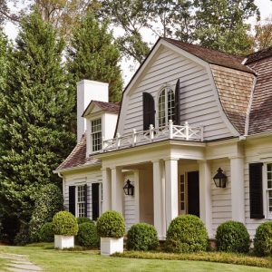 Timeless New England Dutch Colonial Home with Pool House