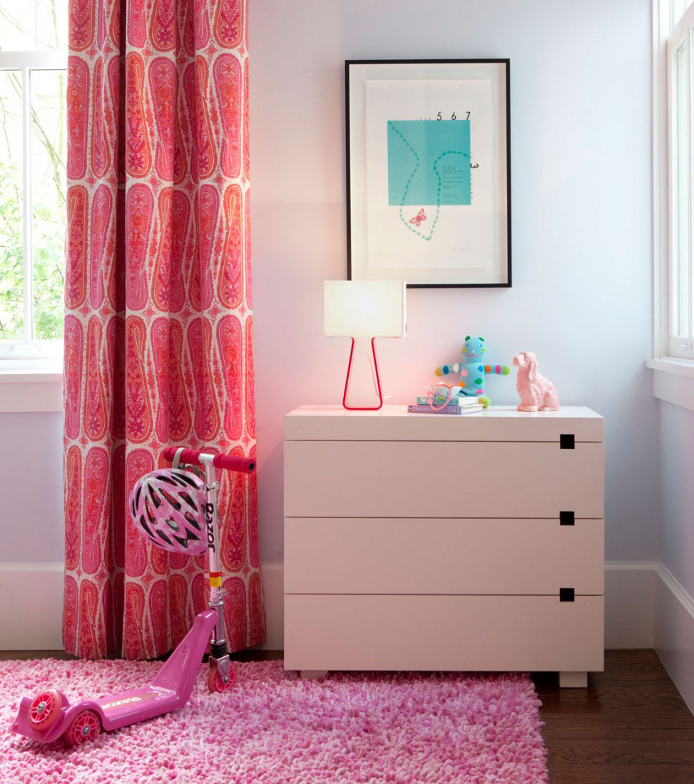 Pink Girl's Bedroom Design