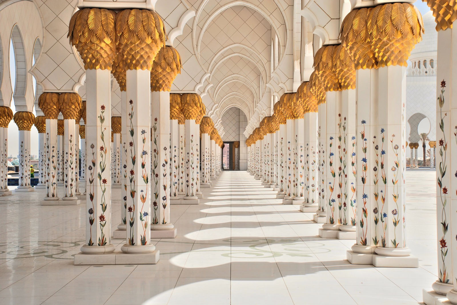 Sheikh Zayed Grand Mosque Abu Dhabi Idesignarch Interior